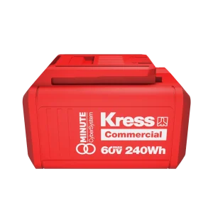 Kress CyberPack 60 V 4 Ah 8-minuters ryggsäcksbatteri
